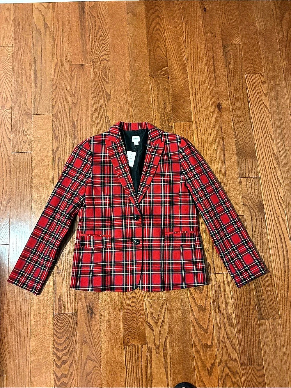 J.Crew Tartan Blazer